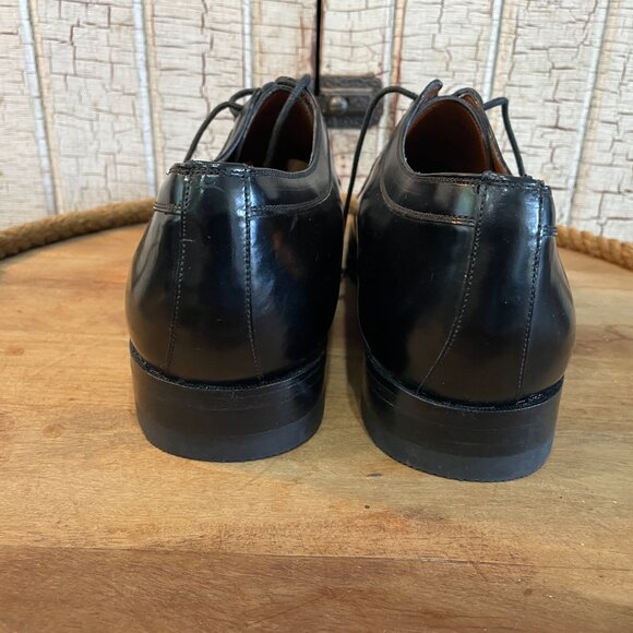 Dack's Uptown Hand Bench Made Men's Derby Shoes Black 12 /13 - Picture 3 of 6